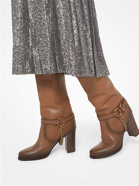 botte michael kors|michael kors burnished boots.